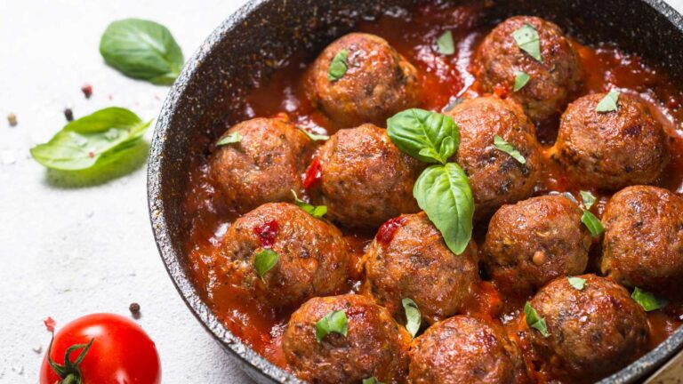 Boulettes de viande à la sauce tomate