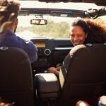 Famille en voiture