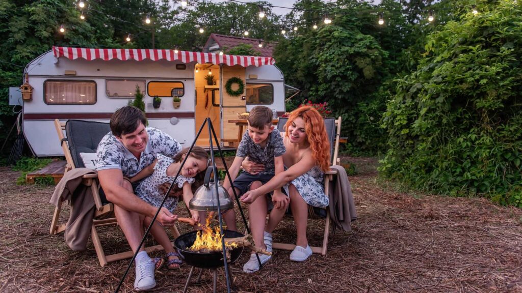 Camping en famille
