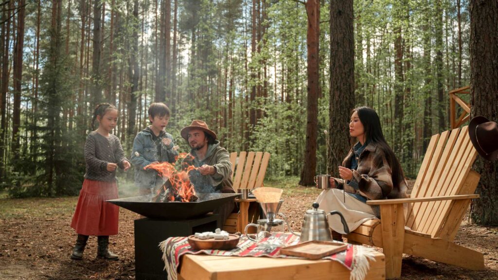 Camping en famille