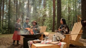 Camping en famille
