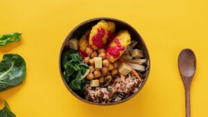 Plat sain et équilibré